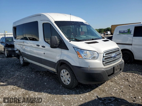2019 Ford Transit Passenger XL z VIN 1FBAX2CM8KKA35164, wystawiony jako Copart lot #55198825 z przebiegiem 64 287 mil mil oraz Szkoda całkowita • Salvage title. Historia ofert i sprzedaży dostępna na DreamBid. Obrazek 4.