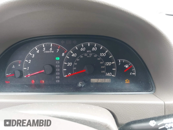 2005 Toyota Camry STD z VIN 4T1BE32K35U005795, wystawiony jako IAAI lot #42436495 z przebiegiem 216 913 mil mil oraz . Historia ofert i sprzedaży dostępna na DreamBid. Obrazek 7.