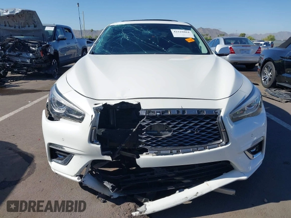 2021 Infiniti Q50 Luxe с VIN JN1EV7BP1MM705546, выставлен на аукционе IAAI как лот 42510864 с пробегом 68 011 миль миль и . История ставок и продаж доступна на DreamBid. Изображение 13.