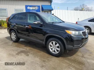 2012 Kia Sorento LX with VIN 5XYKT4A18CG232603, listed as a Copart auction lot 51419815 with 141,911 mi miles and Non Repairable. Bid and sale history available at carsss.com. Image 4.