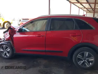 2022 Kia Niro LXS with VIN KNDCB3LC1N5549795, listed as a IAAI auction lot 40236160 with 1 mi miles. Bid and sale history available at carsss.com. Image 14.