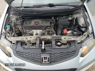 2012 Honda Civic Cpe LX with VIN 2HGFG3B55CH565071, listed as a Copart auction lot 72812764 with 115,283 mi miles and Clean Title. Bid and sale history available at carsss.com. Image 11.