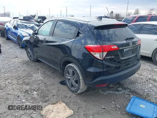 2021 Honda HR-V EX with VIN 3CZRU6H53MM754876, listed as a IAAI auction lot 41708671 with 1 mi miles. Bid and sale history available at carsss.com. Image 3.