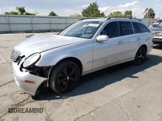 2005 Mercedes-Benz E 500 with VIN WDBUH83J85X167037, listed as a Copart auction lot 65275293 with 107,170 mi miles and Salvage Title. Bid and sale history available at carsss.com. Image 1.