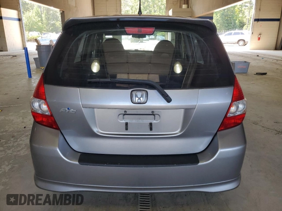 2007 Honda Fit Sport with VIN JHMGD37637S055263, listed as a Copart auction lot 65892135 with 347,782 mi miles and Salvage title. Bid and sale history available at DreamBid. Image 6.