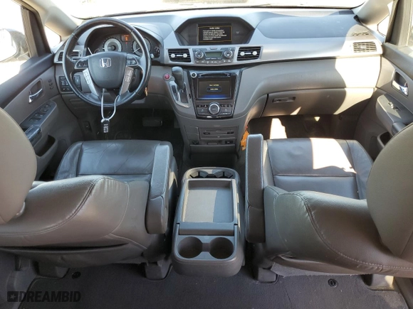 2015 Honda Odyssey Touring Elite with VIN 5FNRL5H91FB009170, listed as a Copart auction lot 43314175 with 102,597 mi miles and Salvage Title. Bid and sale history available at carsss.com. Image 8.