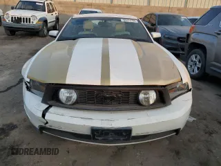 2010 Ford Mustang GT with VIN 1ZVBP8FHXA5141336, listed as a Copart auction lot 85374784 with 61,405 mi miles and Salvage title. Bid and sale history available at DreamBid. Image 5.