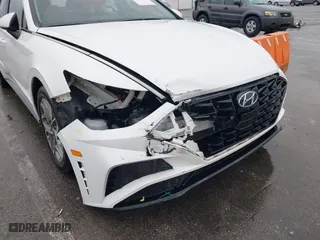 2022 Hyundai Sonata SEL with VIN KMHL64JA2NA236267, listed as a IAAI auction lot 41053375 with 55,315 mi miles. Bid and sale history available at carsss.com. Image 6.