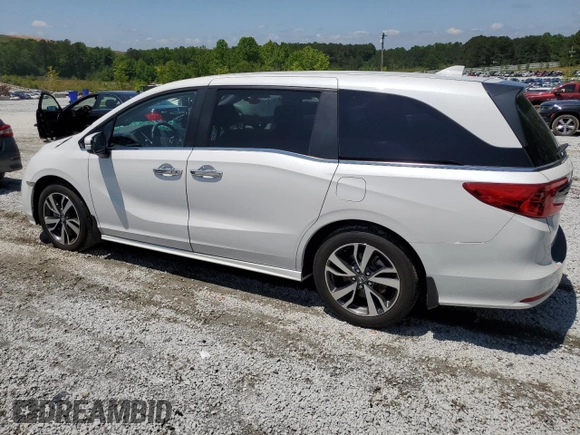 2023 Honda Odyssey Touring с VIN 5FNRL6H84PB071841, выставлен на аукционе Copart как лот 56030675 с пробегом 24 615 миль миль и Списание • Salvage title. История ставок и продаж доступна на DreamBid. Изображение 2.