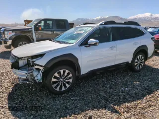 2024 Subaru Outback Touring с VIN 4S4BTAPCXR3257650, выставлен на аукционе Copart как лот 50429545 с пробегом 9 577 миль миль и Списание • Salvage title. История ставок и продаж доступна на DreamBid. Изображение 1.