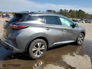2020 Nissan Murano SV with VIN 5N1AZ2BS1LN122535, listed as a Copart auction lot 43111555 with 80,785 mi miles and Salvage Title. Bid and sale history available at carsss.com. Image 3.