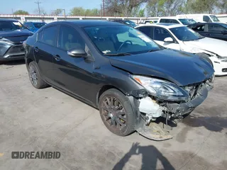 2010 Mazda Mazda3 s Sport with VIN JM1BL1S5XA1101461, listed as a IAAI auction lot 41813035 with 135,340 mi miles. Bid and sale history available at carsss.com. Image 1.