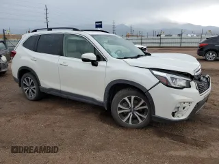2020 Subaru Forester Limited with VIN JF2SKAUC6LH603815, listed as a Copart auction lot 62422995 with 61,963 mi miles and Salvage title. Bid and sale history available at DreamBid. Image 4.