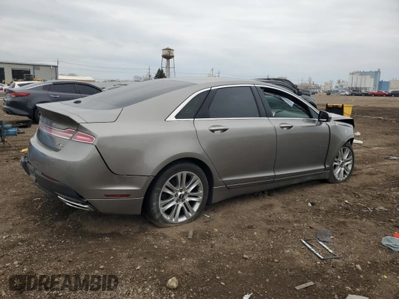 2016 Lincoln MKZ with VIN 3LN6L2JK3GR632168, listed as a Copart auction lot 53551865 with 107,968 mi miles and Salvage title. Bid and sale history available at DreamBid. Image 3.