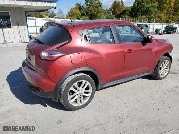 2016 Nissan Juke SL with VIN JN8AF5MV1GT658414, listed as a Copart auction lot 75706984 with 78,946 mi miles and Salvage Title. Bid and sale history available at carsss.com. Image 3.
