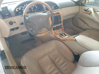 2002 Mercedes-Benz CL with VIN WDBPJ75J12A029458, listed as a Copart auction lot 62533744 with 119,607 mi miles and Salvage Title. Bid and sale history available at carsss.com. Image 8.