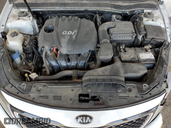 2014 Kia Optima EX z VIN 5XXGN4A71EG275210, wystawiony jako Copart lot #58095515 z przebiegiem 113 030 mil mil oraz Szkoda całkowita • Salvage title. Historia ofert i sprzedaży dostępna na DreamBid. Obrazek 11.