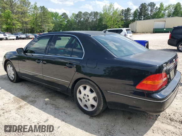 2003 Lexus LS 430 with VIN JTHBN30F130097714, listed as a Copart auction lot 54304955 with 222,369 mi miles and Clean Title. Bid and sale history available at DreamBid. Image 2.