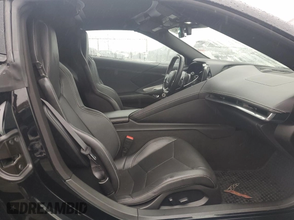 2021 Chevrolet Corvette 1LT with VIN 1G1YA2D42M5107951, listed as a Copart auction lot 86632094 with 27,590 mi miles and Salvage Title. Bid and sale history available at carsss.com. Image 10.