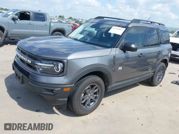 2024 Ford Bronco Sport Big Bend with VIN 3FMCR9B60RRE09648, listed as a IAAI auction lot 42332017 with 49,624 mi miles and . Bid and sale history available at DreamBid. Image 20.