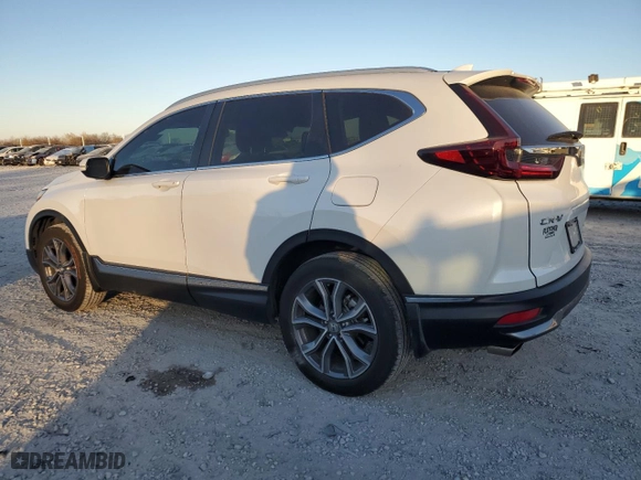 2021 Honda CR-V Touring with VIN 2HKRW2H91MH638786, listed as a Copart auction lot 83678304 with 22,219 mi miles and Salvage Title. Bid and sale history available at carsss.com. Image 2.