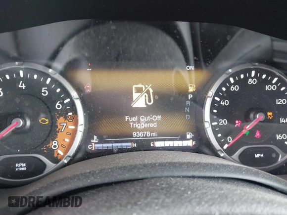 2017 Jeep Renegade Latitude with VIN ZACCJBBB1HPF58787, listed as a IAAI auction lot 41741197 with 93,678 mi miles. Bid and sale history available at carsss.com. Image 15.