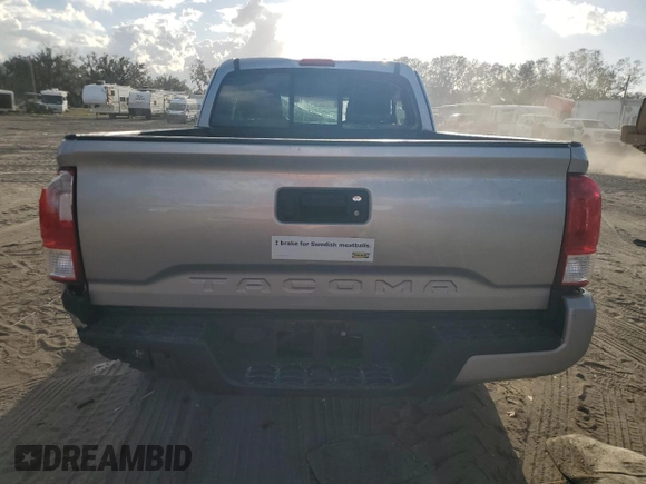 2017 Toyota Tacoma SR with VIN 5TFRX5GN5HX097152, listed as a Copart auction lot 84971254 with 239,141 mi miles and Salvage title. Bid and sale history available at DreamBid. Image 6.