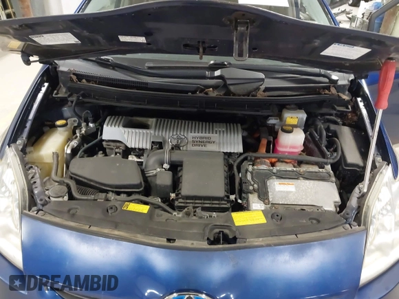 2011 Toyota Prius I with VIN JTDKN3DU6B0271026, listed as a IAAI auction lot 41961678 with 268,783 mi miles. Bid and sale history available at carsss.com. Image 10.