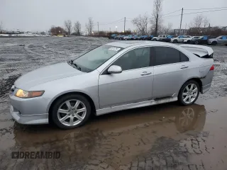 2004 Acura TSX with VIN JH4CL95874C800319, listed as a Copart auction lot 85513254 with 216,426 mi miles and Salvage title. Bid and sale history available at DreamBid. Image 1.