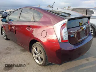 2013 Toyota Prius One with VIN JTDKN3DU5D5625589, listed as a IAAI auction lot 41527206 with 153,411 mi miles. Bid and sale history available at carsss.com. Image 3.