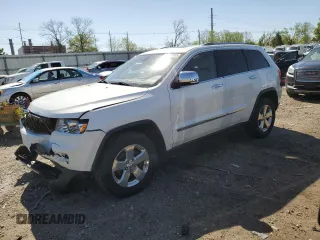 2012 Jeep Grand Cherokee Limited z VIN 1C4RJFBG1CC159971, wystawiony jako Copart lot #57108905 z przebiegiem 210 696 mil mil oraz Czysty tytuł • Clean title. Historia ofert i sprzedaży dostępna na DreamBid. Obrazek 1.