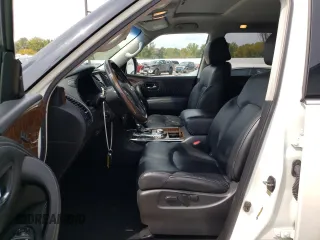 2017 Infiniti QX80 with VIN JN8AZ2NE9H9157578, listed as a Copart auction lot 69190003 with 75,774 mi miles. Bid and sale history available at carsss.com. Image 7.