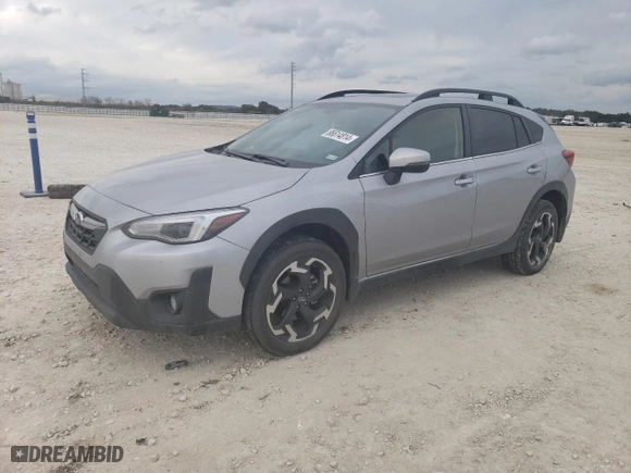 2023 Subaru Crosstrek Limited with VIN JF2GTHMC6P8321241, listed as a Copart auction lot 86614814 with 15,996 mi miles and Salvage Title. Bid and sale history available at carsss.com. Image 1.
