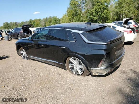 2024 Cadillac LYRIQ Tech with VIN 1GYKPMRKXRZ108113, listed as a Copart auction lot 67376314 with 13,227 mi miles and Clean Title. Bid and sale history available at carsss.com. Image 2.