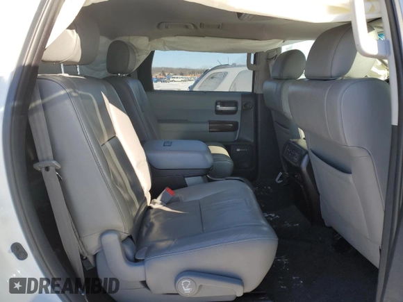 2016 Toyota Sequoia Platinum with VIN 5TDDW5G17GS147483, listed as a Copart auction lot 46174615 with 201,284 mi miles and Salvage Title. Bid and sale history available at carsss.com. Image 11.