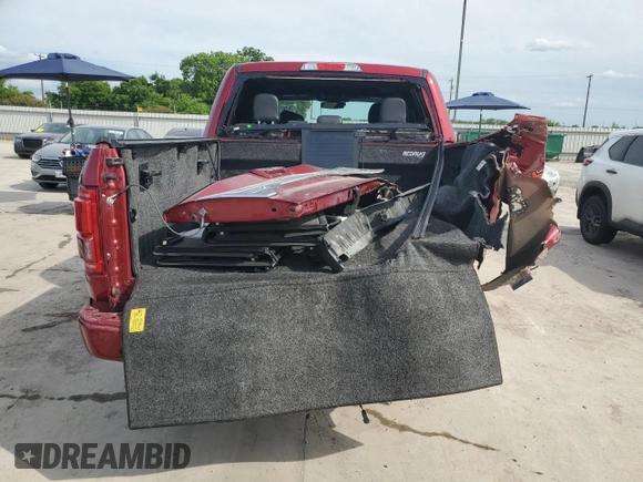 2017 Ford F-150 XL with VIN 1FTEW1EG6HFB89083, listed as a Copart auction lot 56287735 with Not provided miles and Salvage title. Bid and sale history available at DreamBid. Image 6.
