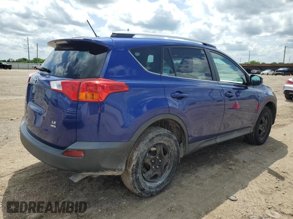2015 Toyota RAV4 LE with VIN 2T3BFREV9FW366379, listed as a Copart auction lot 53712265 with 160,017 mi miles and Clean title. Bid and sale history available at DreamBid. Image 3.