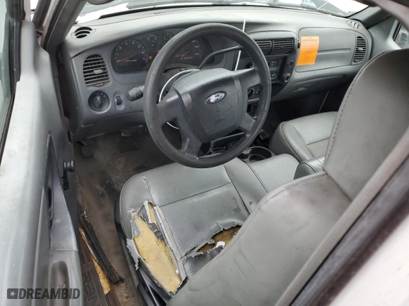 2009 Ford Ranger XL with VIN 1FTYR10D99PA37876, listed as a Copart auction lot 52360955 with 121,437 mi miles and Clean Title. Bid and sale history available at carsss.com. Image 8.