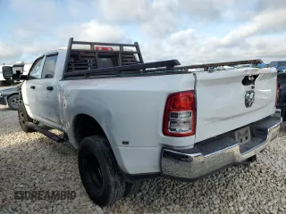 2021 Ram 3500 Tradesman with VIN 3C63RRGL3MG589464, listed as a Copart auction lot 71824574 with 108,847 mi miles and Salvage Title. Bid and sale history available at carsss.com. Image 2.