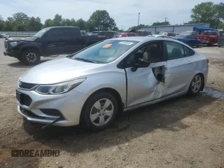 2018 Chevrolet Cruze LS with VIN 1G1BC5SM2J7150271, listed as a Copart auction lot 51698945 with 124,253 mi miles and Salvage Title. Bid and sale history available at DreamBid. Image 1.
