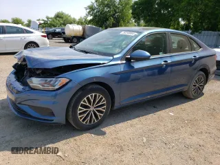 2019 Volkswagen Jetta SEL z VIN 3VWE57BU4KM063616, wystawiony jako Copart lot #61014505 z przebiegiem 131 409 mil mil oraz Szkoda całkowita • Salvage title. Historia ofert i sprzedaży dostępna na DreamBid. Obrazek 1.