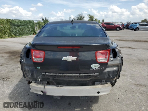 2016 Chevrolet Malibu Limited LS with VIN 1G11B5SA3GU115513, listed as a Copart auction lot 63665194 with 112,304 mi miles and Salvage Title. Bid and sale history available at carsss.com. Image 6.