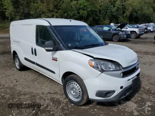 2022 Ram ProMaster City Cargo Tradesman with VIN ZFBHRFAB6N6X11883, listed as a Copart auction lot 74130934 with 2,110 mi miles and Salvage Title. Bid and sale history available at DreamBid. Image 4.