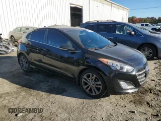 2016 Hyundai Elantra GT with VIN KMHD35LH5GU263767, listed as a Copart auction lot 76123314 with 167,818 mi miles and Salvage Title. Bid and sale history available at carsss.com. Image 4.