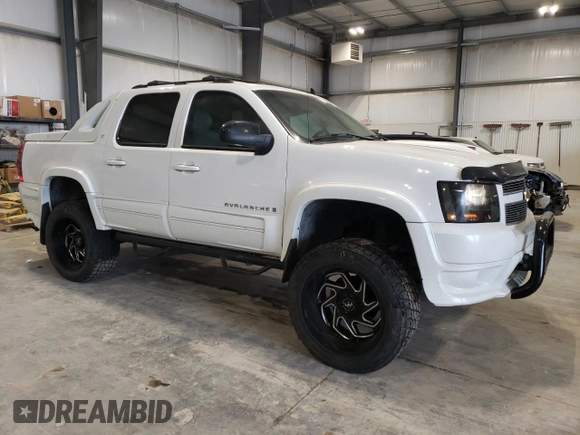 2007 Chevrolet Avalanche 1LT z VIN 3GNEK12327G109165, wystawiony jako Copart lot #85896634 z przebiegiem 168 822 mil mil oraz Szkoda całkowita • Salvage title. Historia ofert i sprzedaży dostępna na DreamBid. Obrazek 4.