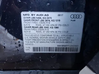 2018 Audi Q5 Premium Plus with VIN WA1BNAFY7J2023868, listed as a Copart auction lot 41914155 with 69,943 mi miles and Salvage Title. Bid and sale history available at carsss.com. Image 12.