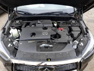 2021 Infiniti QX50 LUXE with VIN 3PCAJ5BB5MF116881, listed as a Copart auction lot 48770602 with 4,184 mi miles. Bid and sale history available at carsss.com. Image 7.