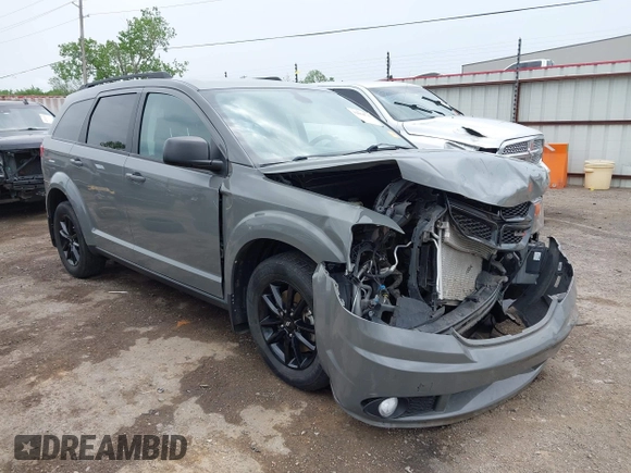 2020 Dodge Journey SE Value with VIN 3C4PDCAB0LT253914, listed as a IAAI auction lot 42064609 with 65,667 mi miles and . Bid and sale history available at carsss.com. Image 1.