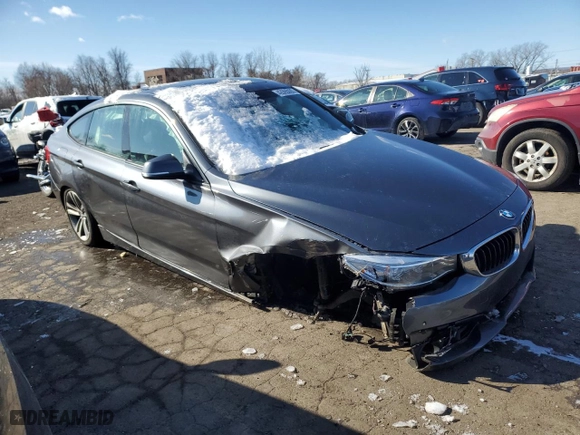 2014 BMW 3 Series Gran Turismo 335i xDrive with VIN WBA3X9C55ED153166, listed as a Copart auction lot 42665005 with 162,682 mi miles and Salvage Title. Bid and sale history available at carsss.com. Image 4.