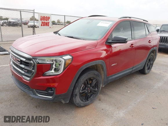 2024 GMC Terrain AT4 with VIN 3GKALYEG6RL276462, listed as a IAAI auction lot 42458862 with 27,891 mi miles and . Bid and sale history available at DreamBid. Image 16.